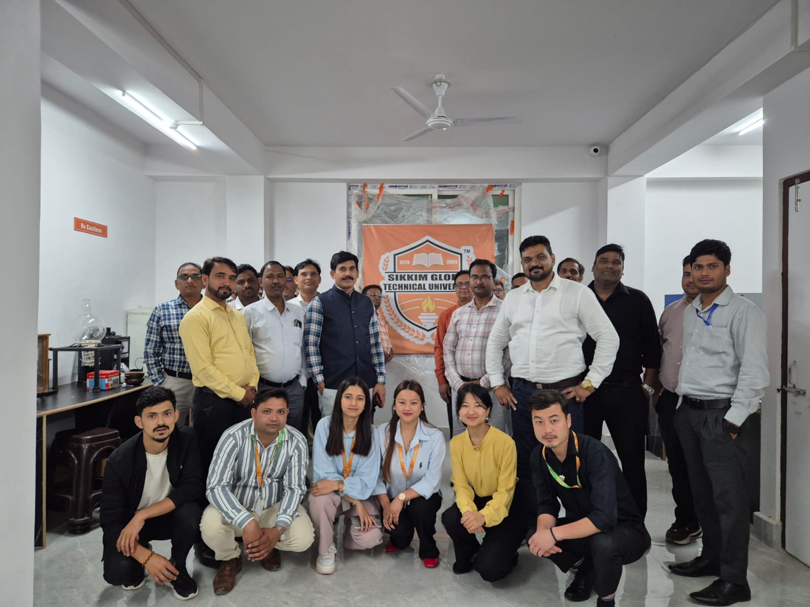 Students at SGTU campus